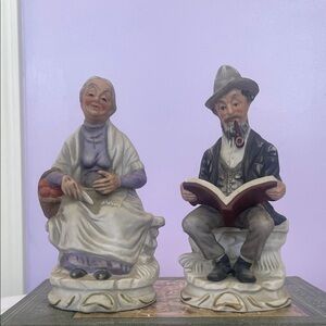 Charming Vintage Couple Figurines